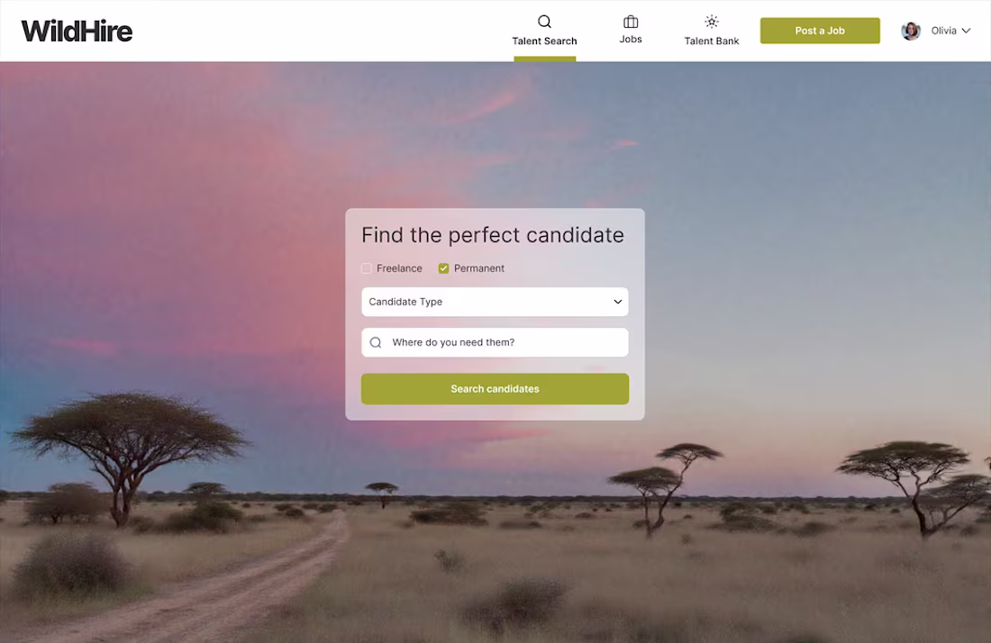 Cover image for WildHire is a marketplace built