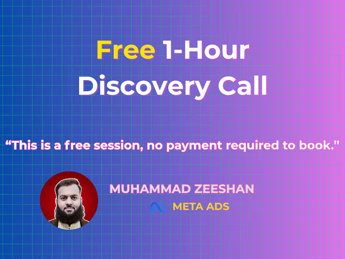 Cover image for 1-Hour Discovery Call