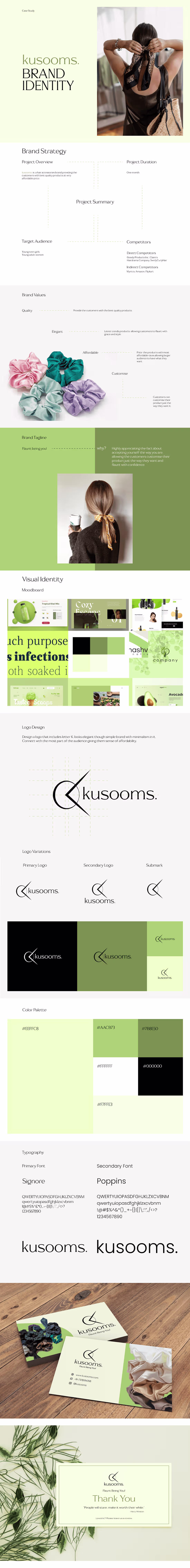 Cover image for Kusooms - Brand Identity Case Study