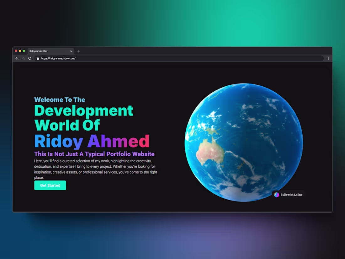 Cover image for Slick, Modern, and Elegant-looking Website For Freelance Agency.