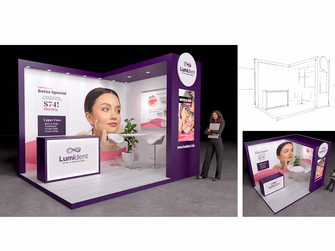 Cover image for Custom Trade Show Booth & Exhibition Stand Design