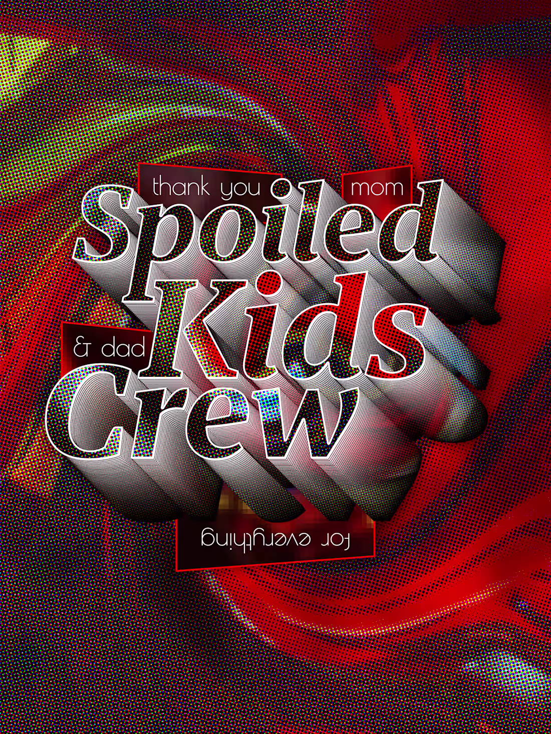 Cover image for Not because we had everything, but because we had parents wh...