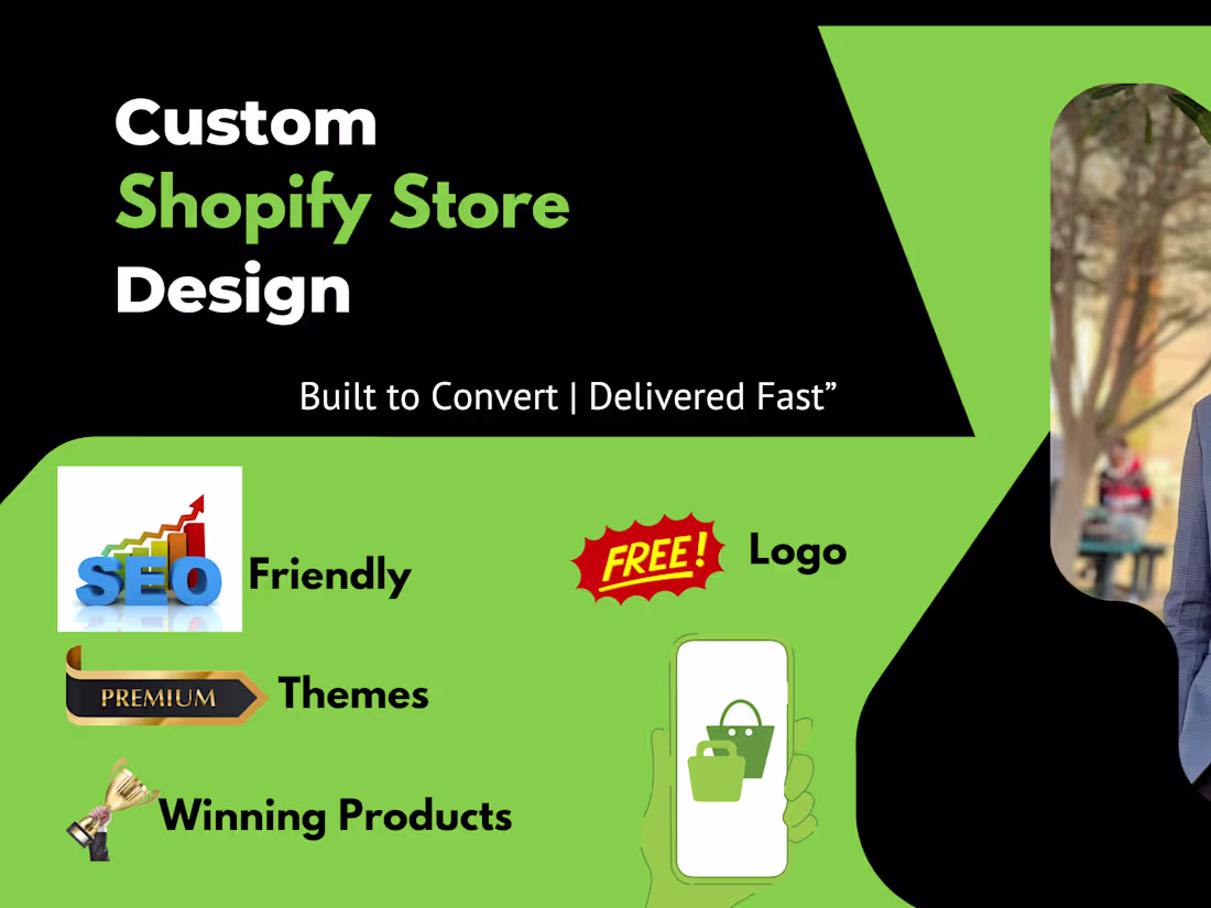Cover image for I will design a high converting shopify store from scratch