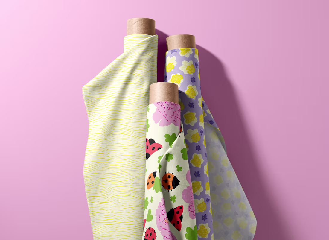 Cover image for Three patterns from my Lucky