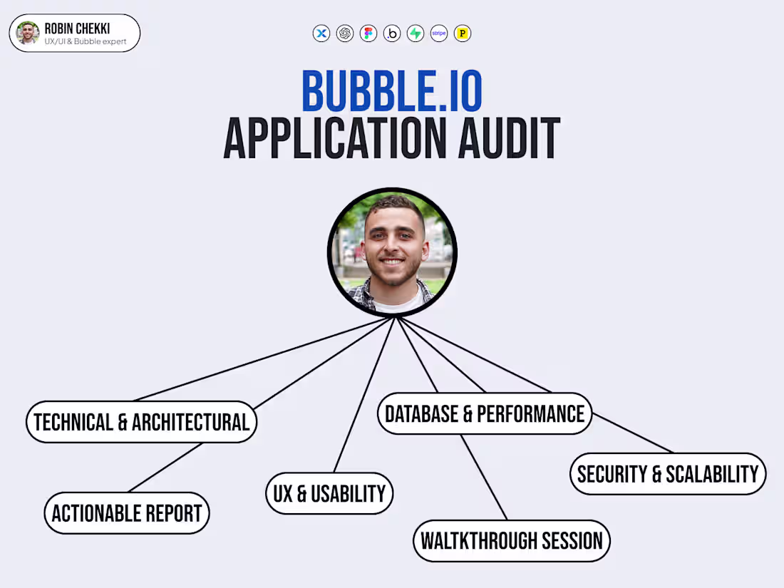 Cover image for Bubble App Audit & Optimization