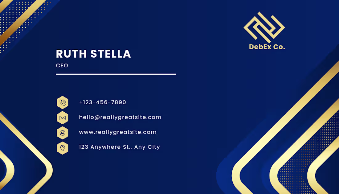 Cover image for Executive Business Card Design for Corporate Brand Professio...