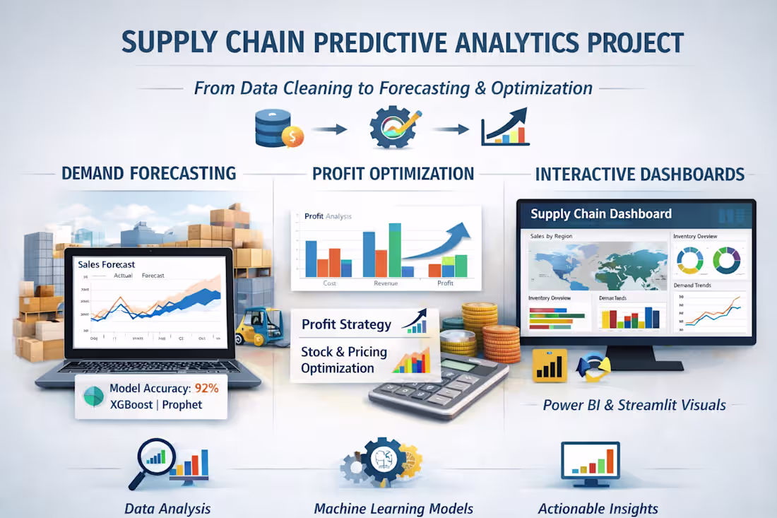 Cover image for Predictive Analytics Dashboard
Dataset: DataCo Smart