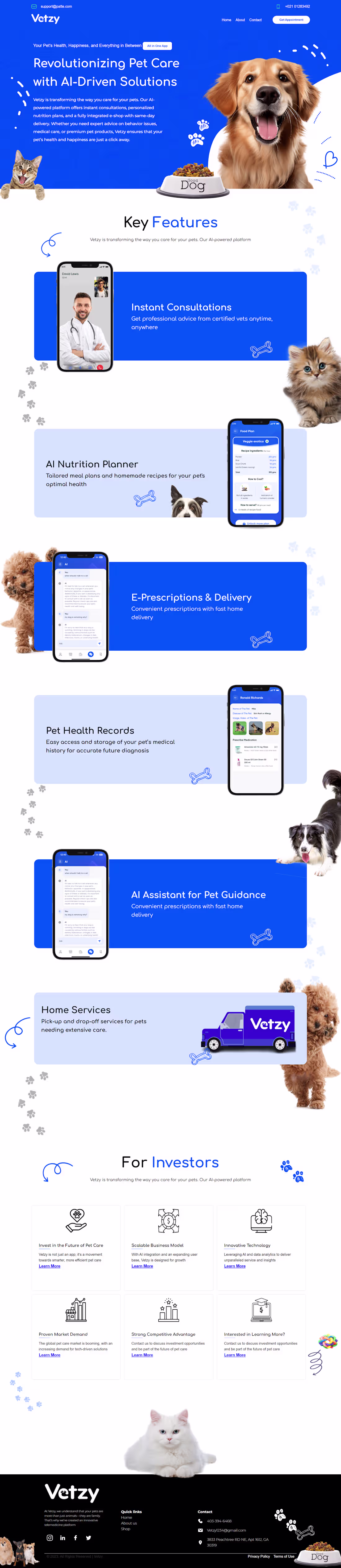 Cover image for PET WEBSITE