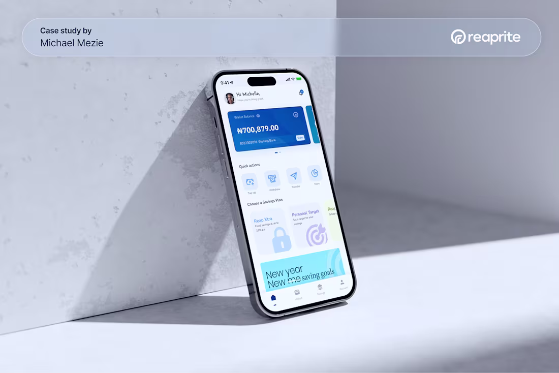 Cover image for Fintech: Savings & Investment app