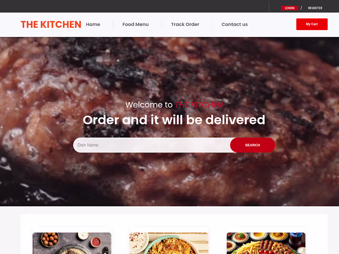 Cover image for Food Menu Development for The Kitchens