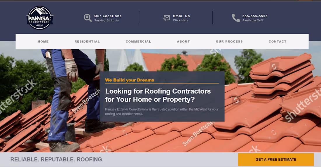 Cover image for Pangea Roofing