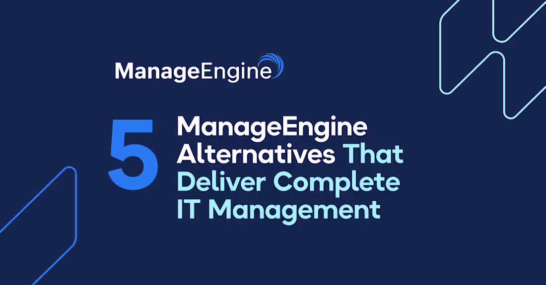 Cover image for Top 5 Alternatives to ManageEngine Asset Explorer