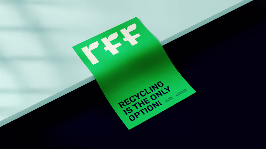 Cover image for Recycleforfuture — Visual Identity Redesign