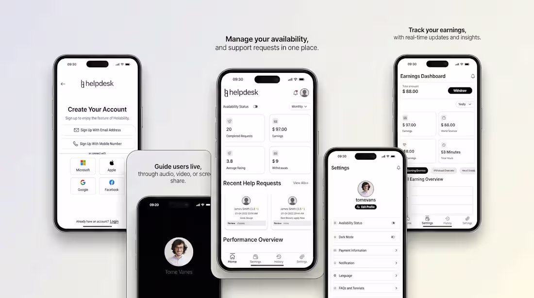 Cover image for HelpDesk is an on-demand support platform that empowers