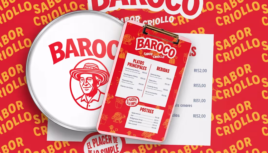 Cover image for "Baroco" – Visual Identity