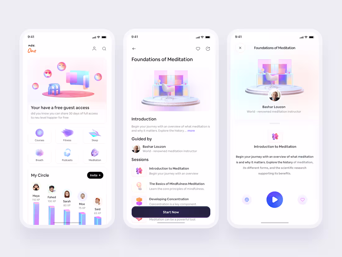 Cover image for Habit Tracker App Concept Design