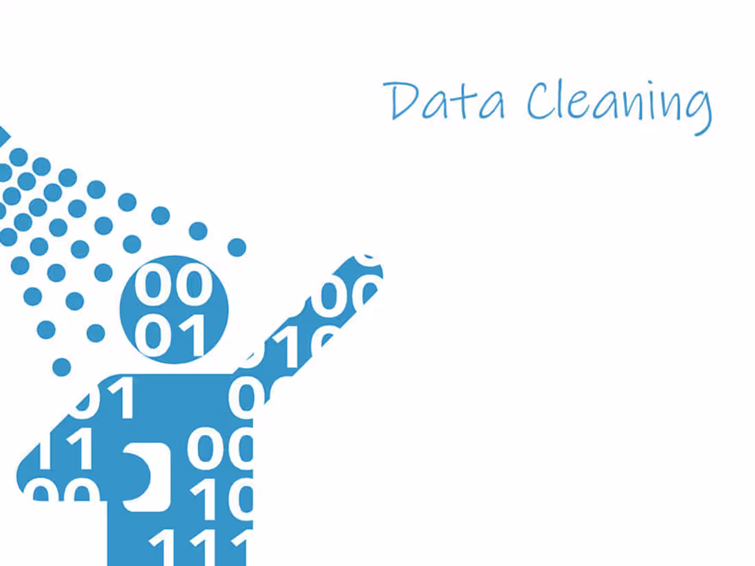 Cover image for Data cleaning 