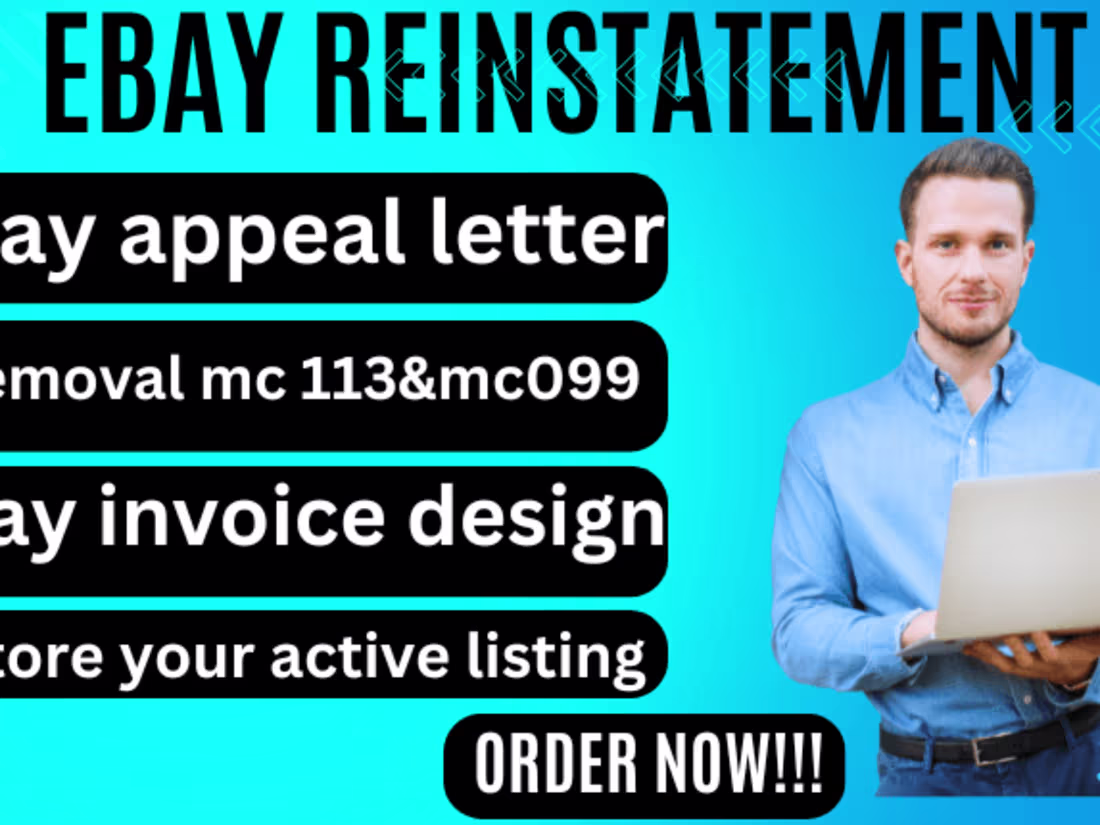 Cover image for eBay reinstatement