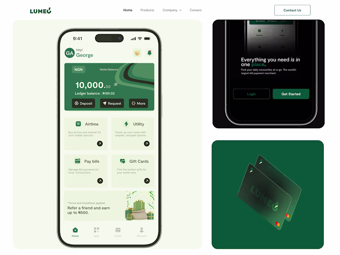 Cover image for Lumeo | swift bills payment