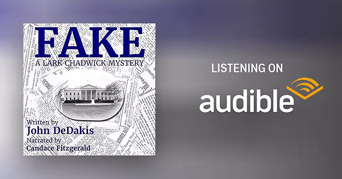 Cover image for Audiobook Narration: Fake A Lark Chadwick Mystery