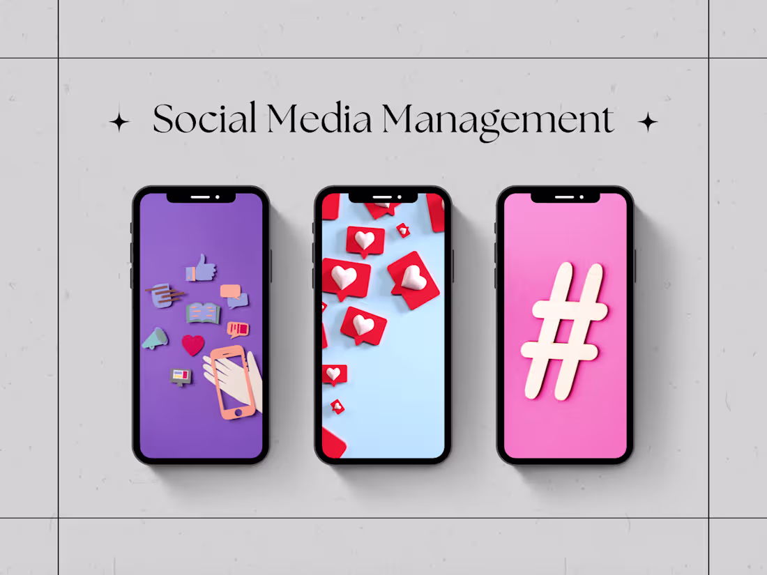 Cover image for Social Media Management 📲