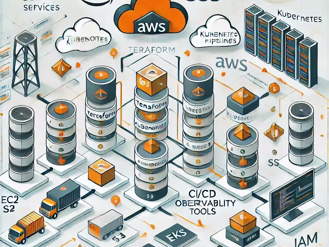 Cover image for AWS DevOps,Infrastructure Automation,Terraform,Kubernetes,CI/CD