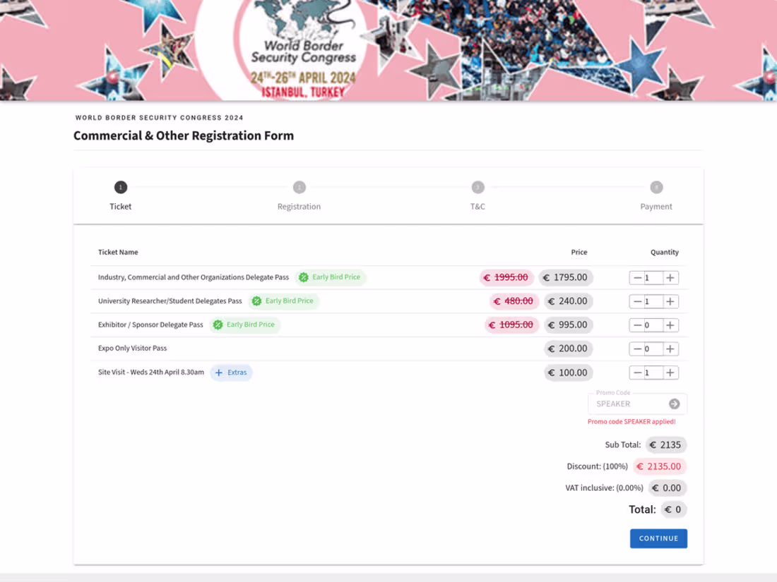 Cover image for Event Ticketing System