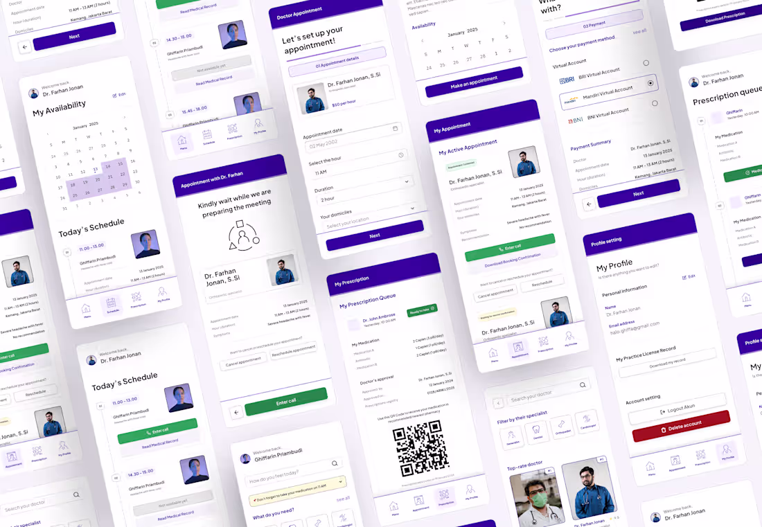 Cover image for Doctor Online Consultation App for PT Sistem Integrasi Medika