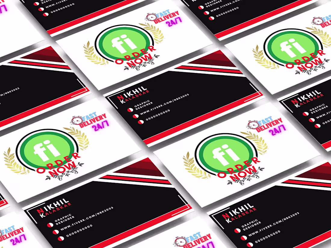 Cover image for Attractive Business card 