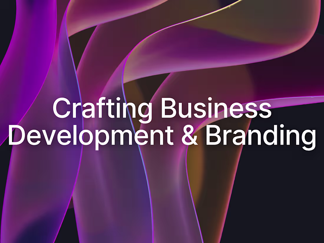 Cover image for Handmade Business Development & Branding