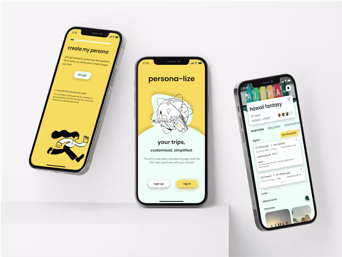 Cover image for Personalize: simplifying group trip planning 