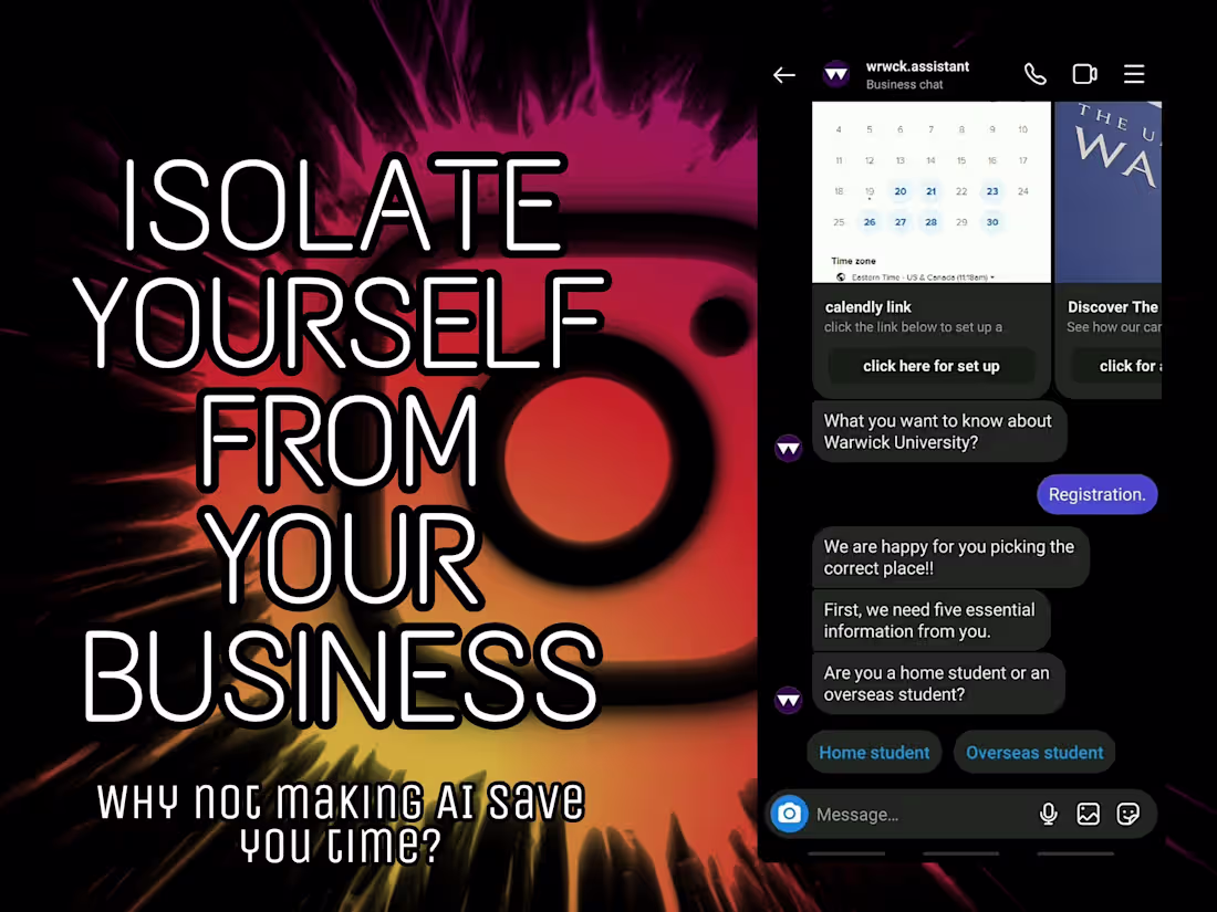 Cover image for Customer Support Chatbot for IG and FB (ManyChat)