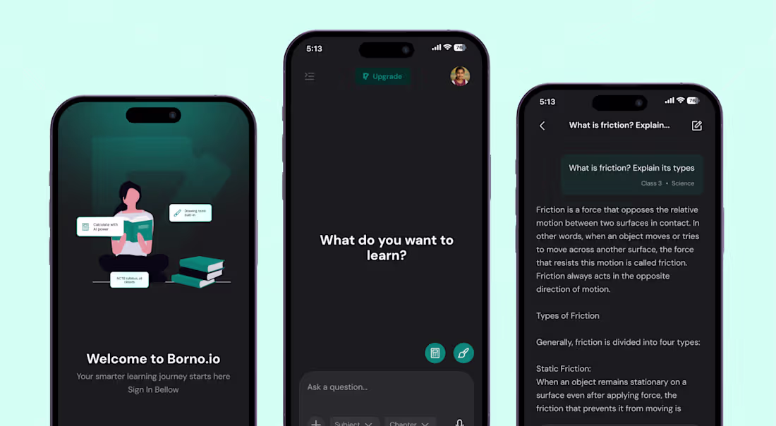 Cover image for BornoAI Application Design