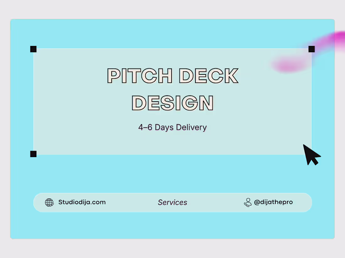 Cover image for PItch Deck Design