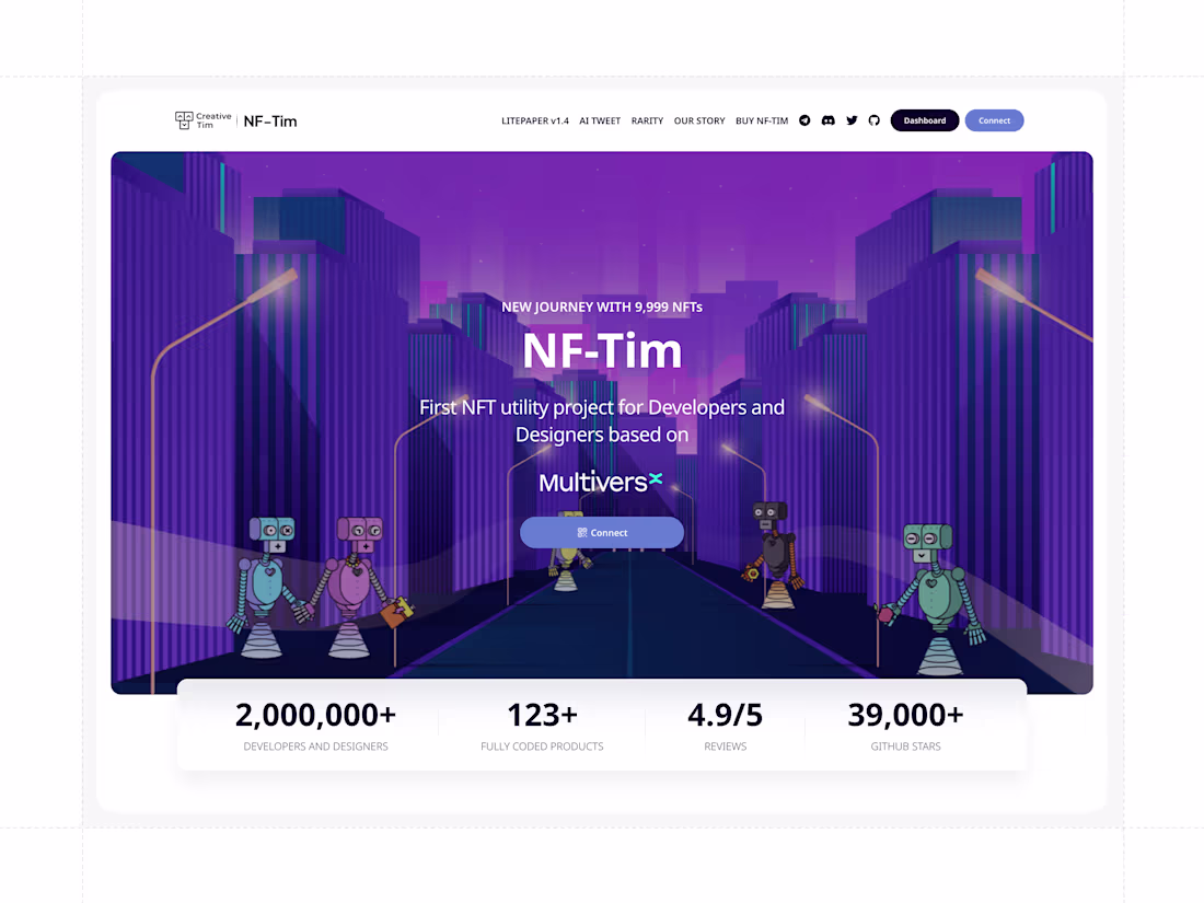 Cover image for NF-Tim - NFT Utility Project