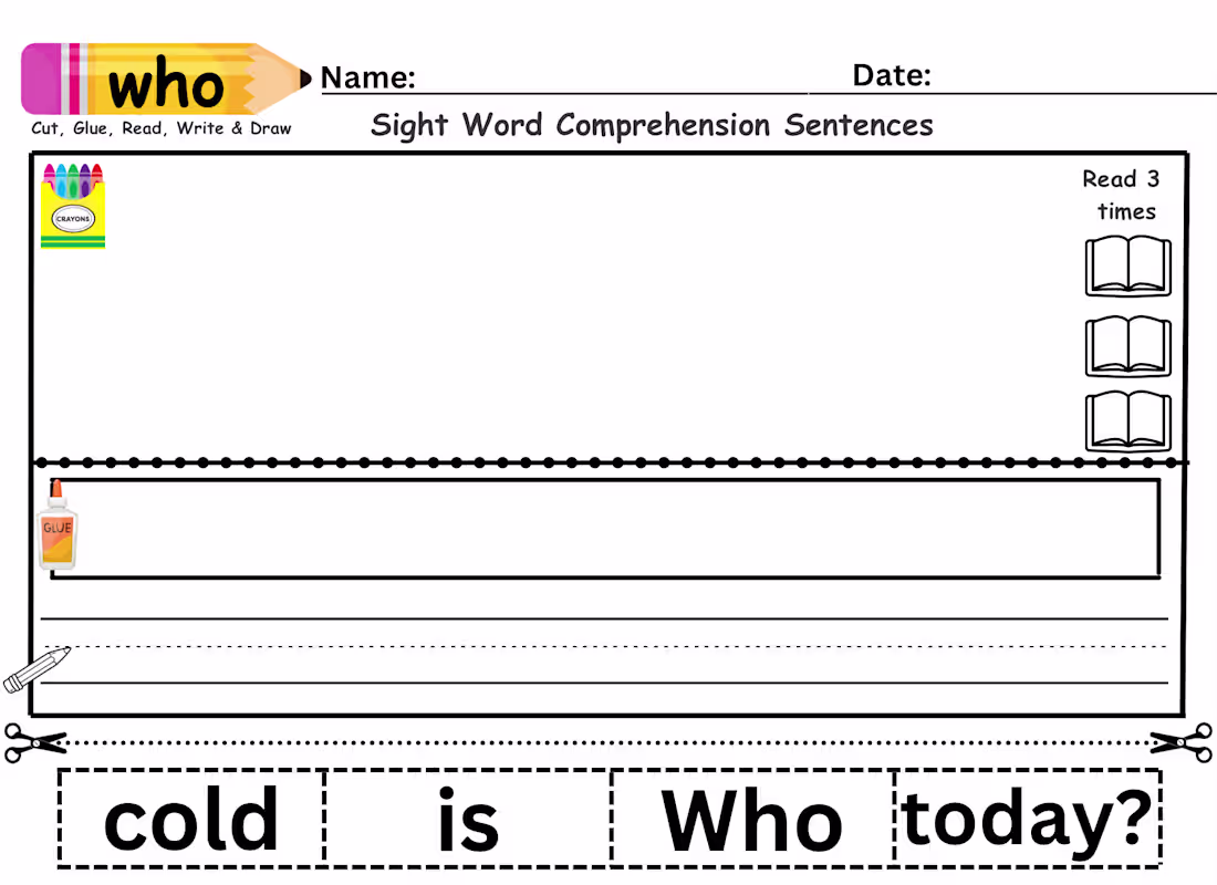 Cover image for Sight word practice