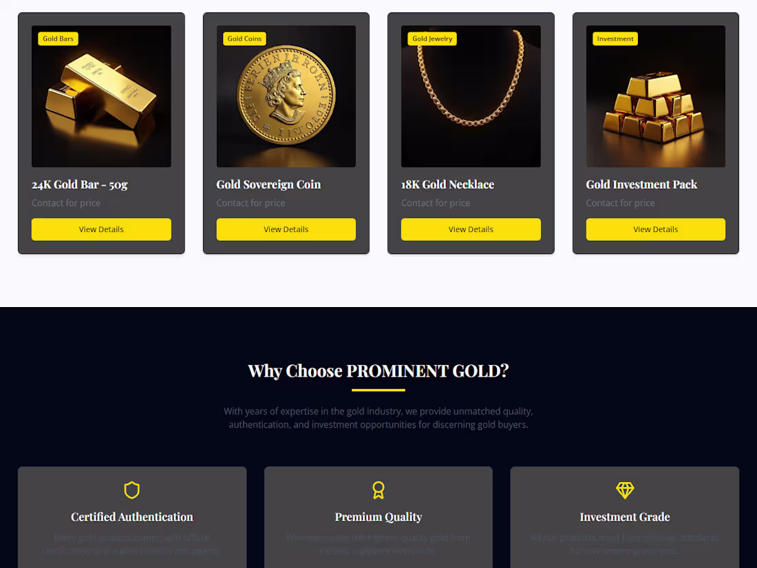 Cover image for Thrilled to present the elegant new website for PROMINENT GO...