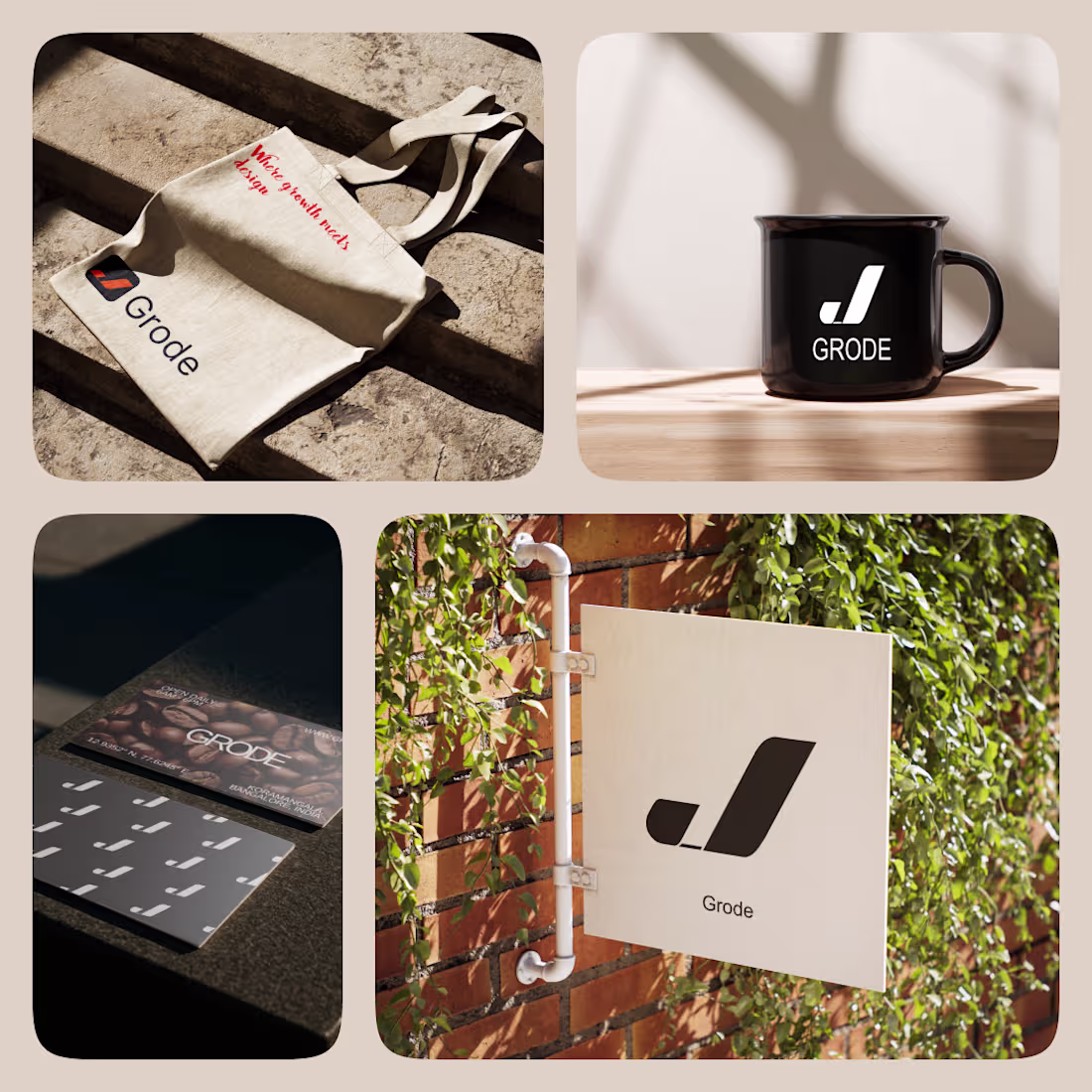 Cover image for Brewing identity for GRODE – where coffee meets craft. ☕ For...