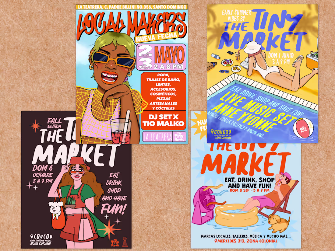 Cover image for Will illustrate an unique poster for your next event.