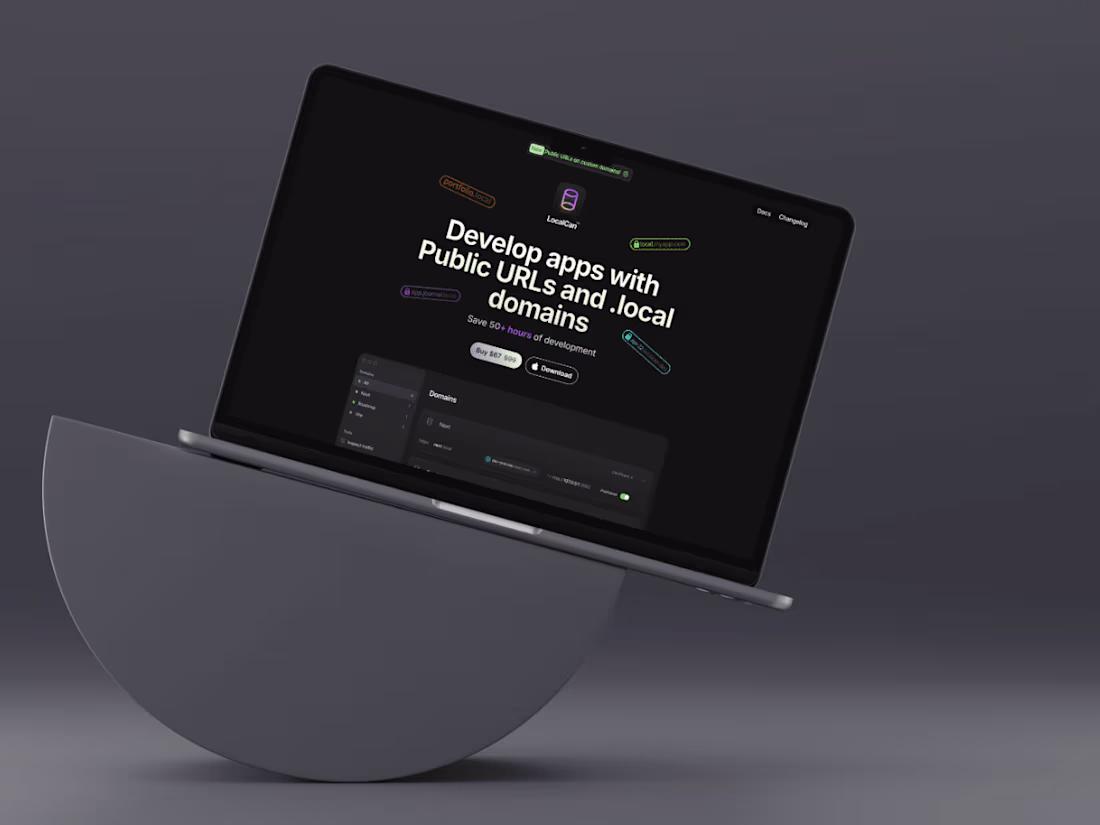 Cover image for Develop apps with Public URLs and .local domains
