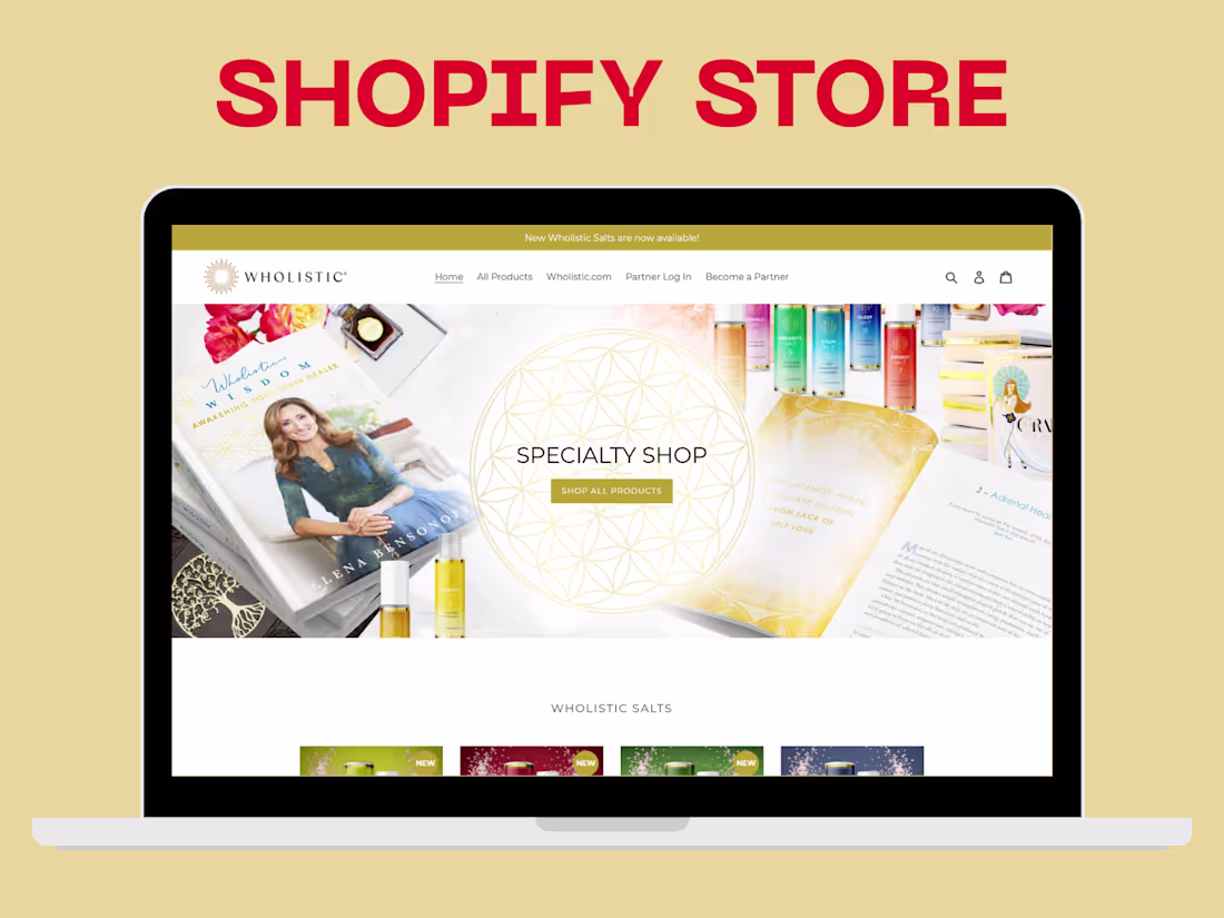 Cover image for Shopify Store Development for Shopify