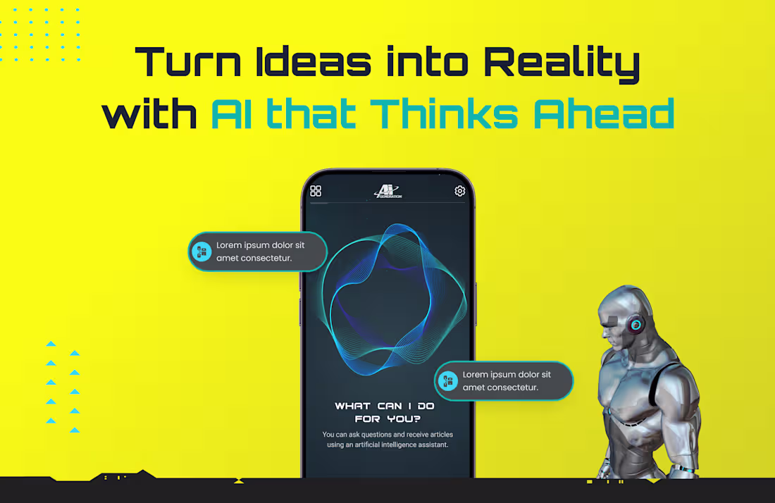 Cover image for Unlock the Future with AI - Your App, Your Way! Discover the...