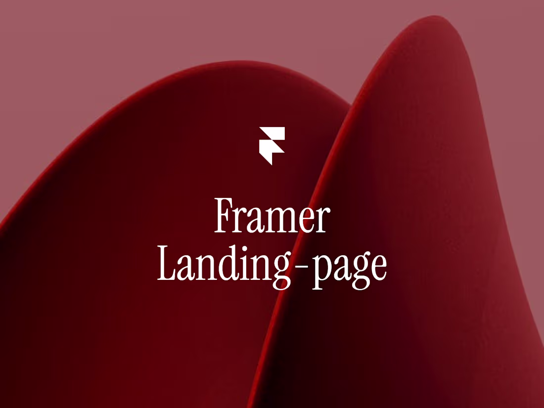 Cover image for Framer Landing Page