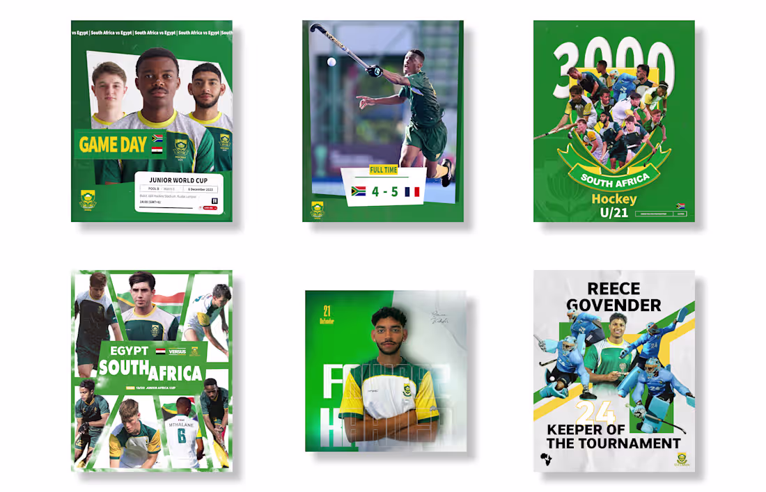 Cover image for SA U21 | Social Media Management