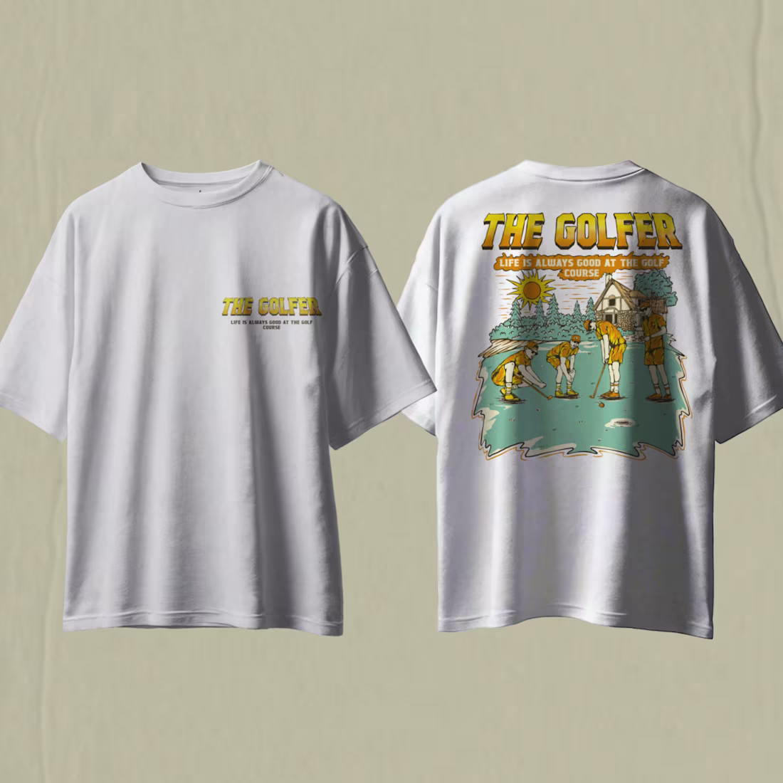 Cover image for Forget the rough day. This view and this game are all the th...