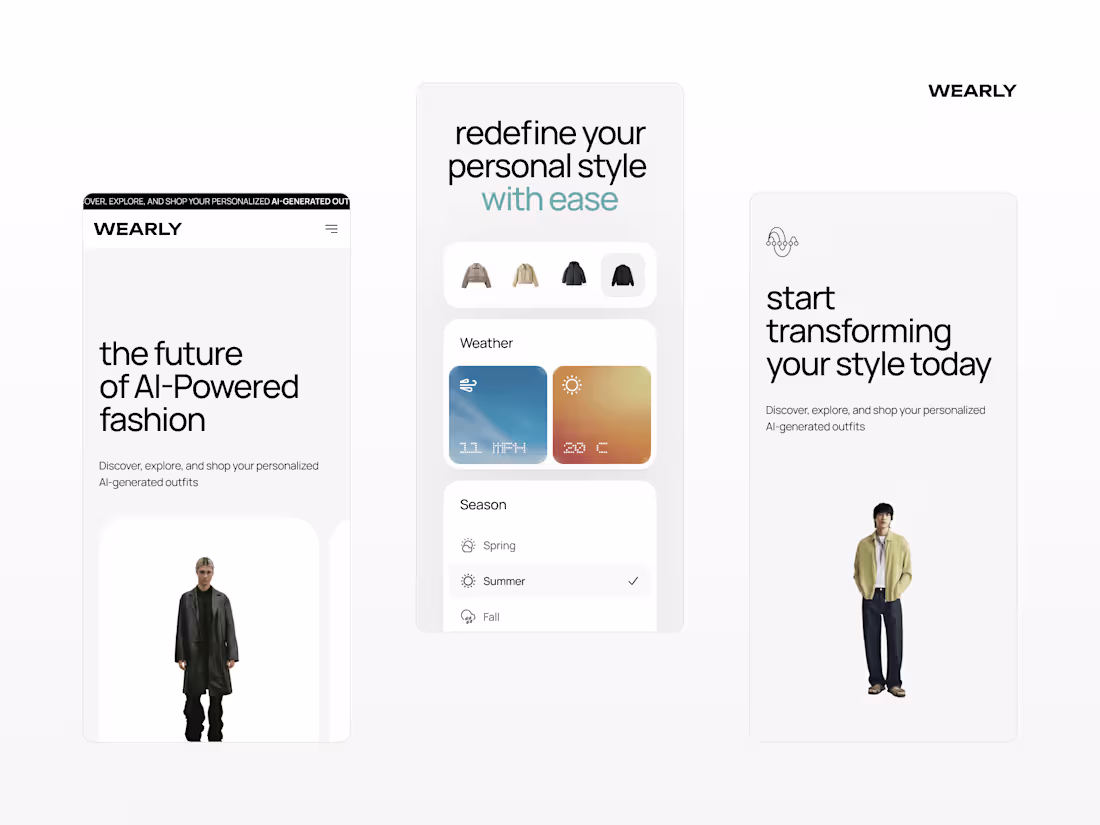 Cover image for Wearly - Fashion AI Platform