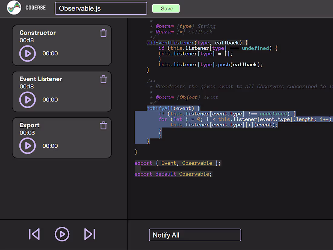 Cover image for Coderse