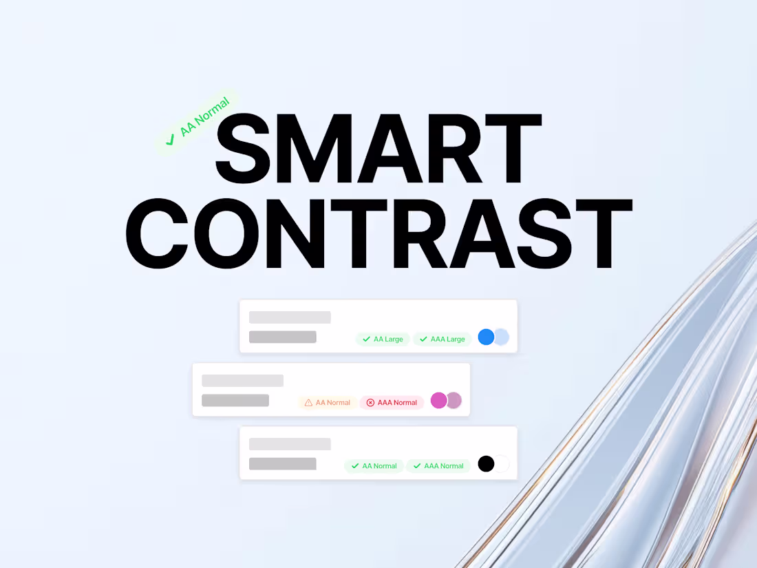 Cover image for Smart Contrast: Framer Plugin for Accessibility Testing
