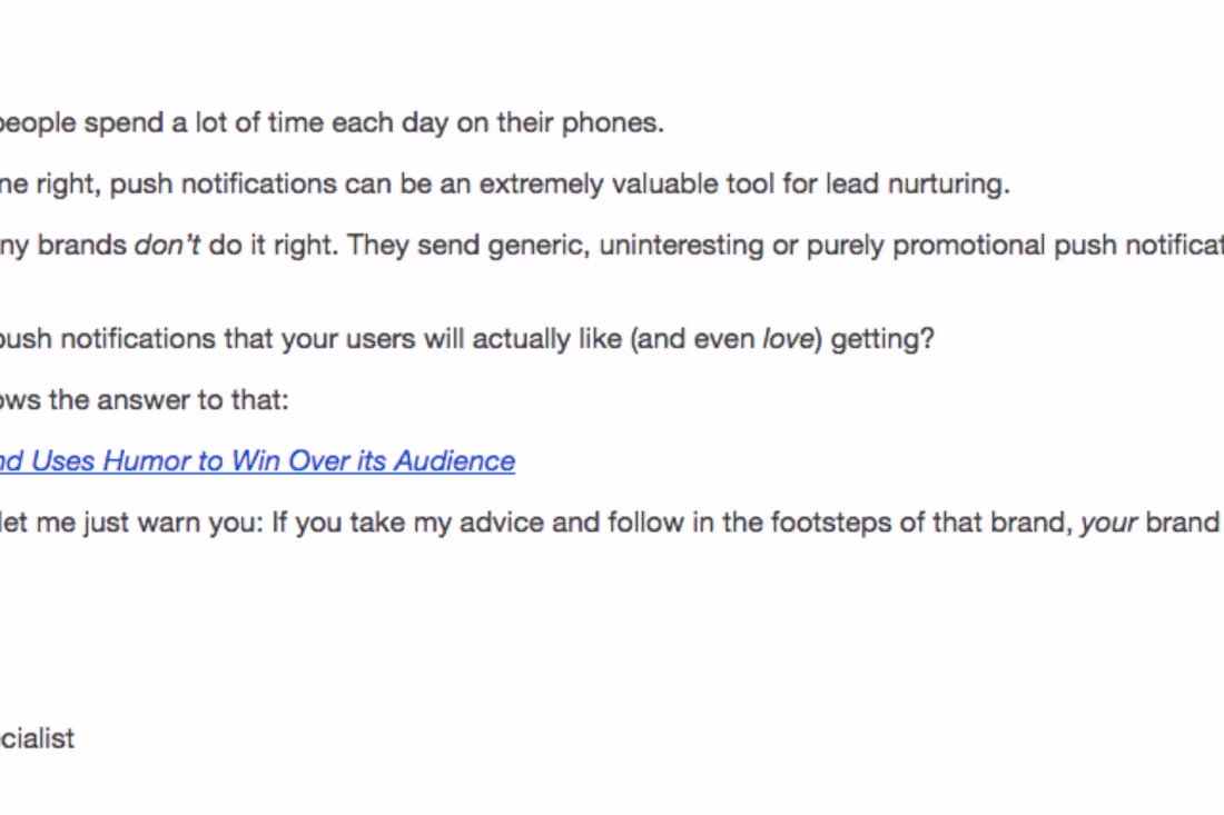 Cover image for Success Agency Blog Promo Email