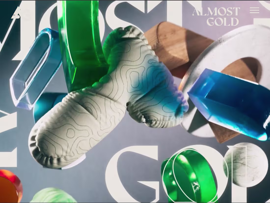 Cover image for Almost Gold - Website Redesign